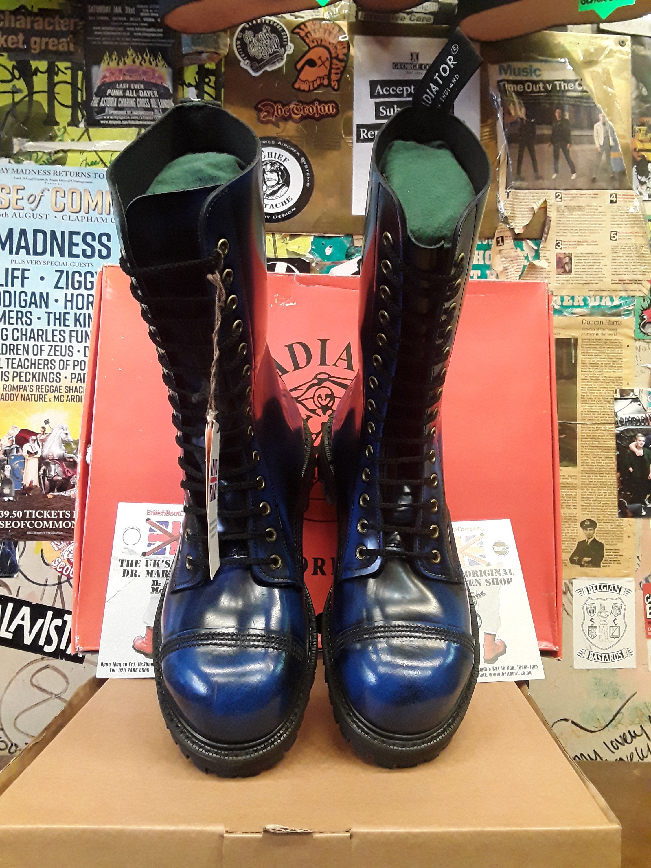00s archive diesel leather boots y2k - メルカリ