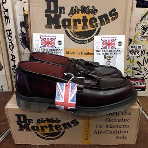 Dr.Martens 英国製 ヴィンテージ ローファー 未使用 デッドストック Dr Martens ヴィンテージ 90 年代 ローファー、サイズ UK 6.5-7