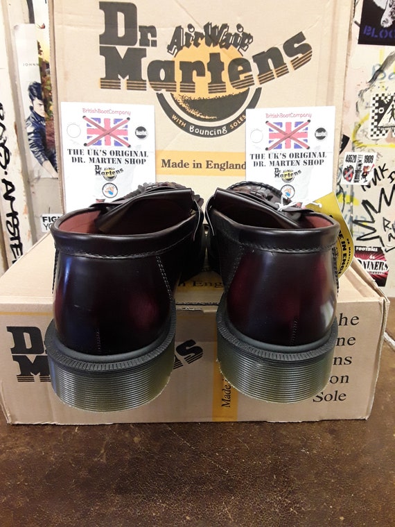 Dr Martens Made In England Adrian Burgundy Size 10 - image 4