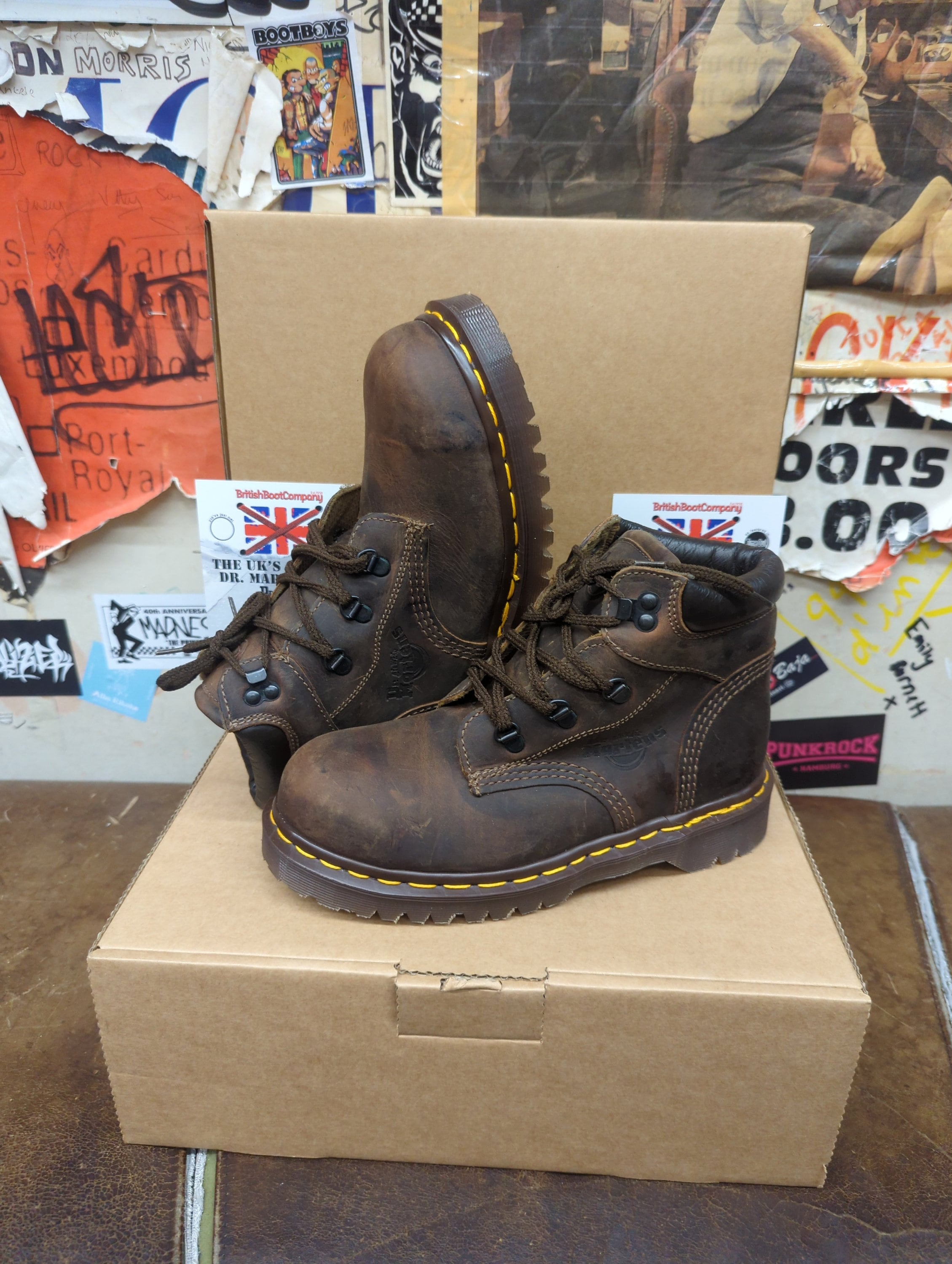 Dr Martens 7734 Gaucho Made in England Steel Boot Size 5 - Etsy