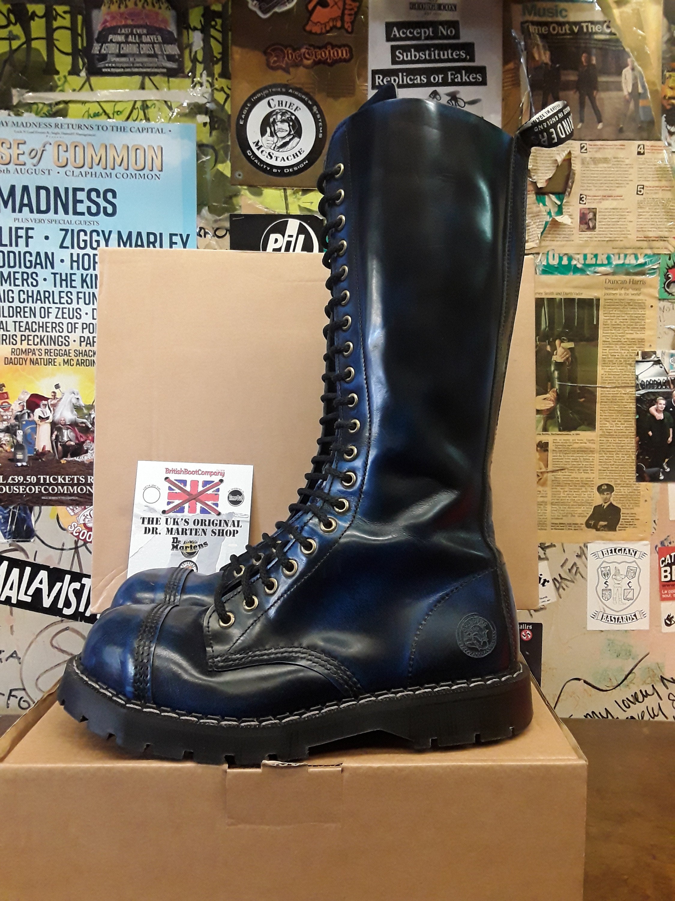 Grinders steel store toe boots