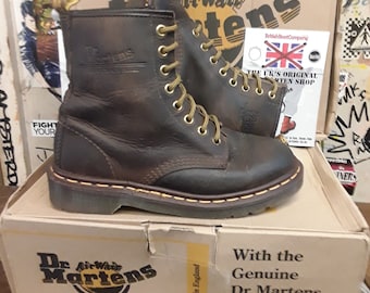 Dr Martens 1460, Made in England Aztec, Size UK3.5, 8 Hole Leather