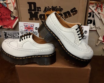 Dr Martens 1995z Bex Sole White Steel Made in England - Etsy  display picture 1