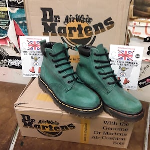 Dr Martens 939 Green Outrigger Made in England Size 4