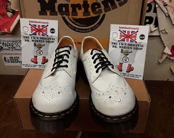 Dr. Martens,1995, Bex Sole, Steel Toe, Size 8, White, Made in England, Rare Dr. Martens | Shoes | Dr Martens995 Bex Sole Steel Toe Size  main image 3