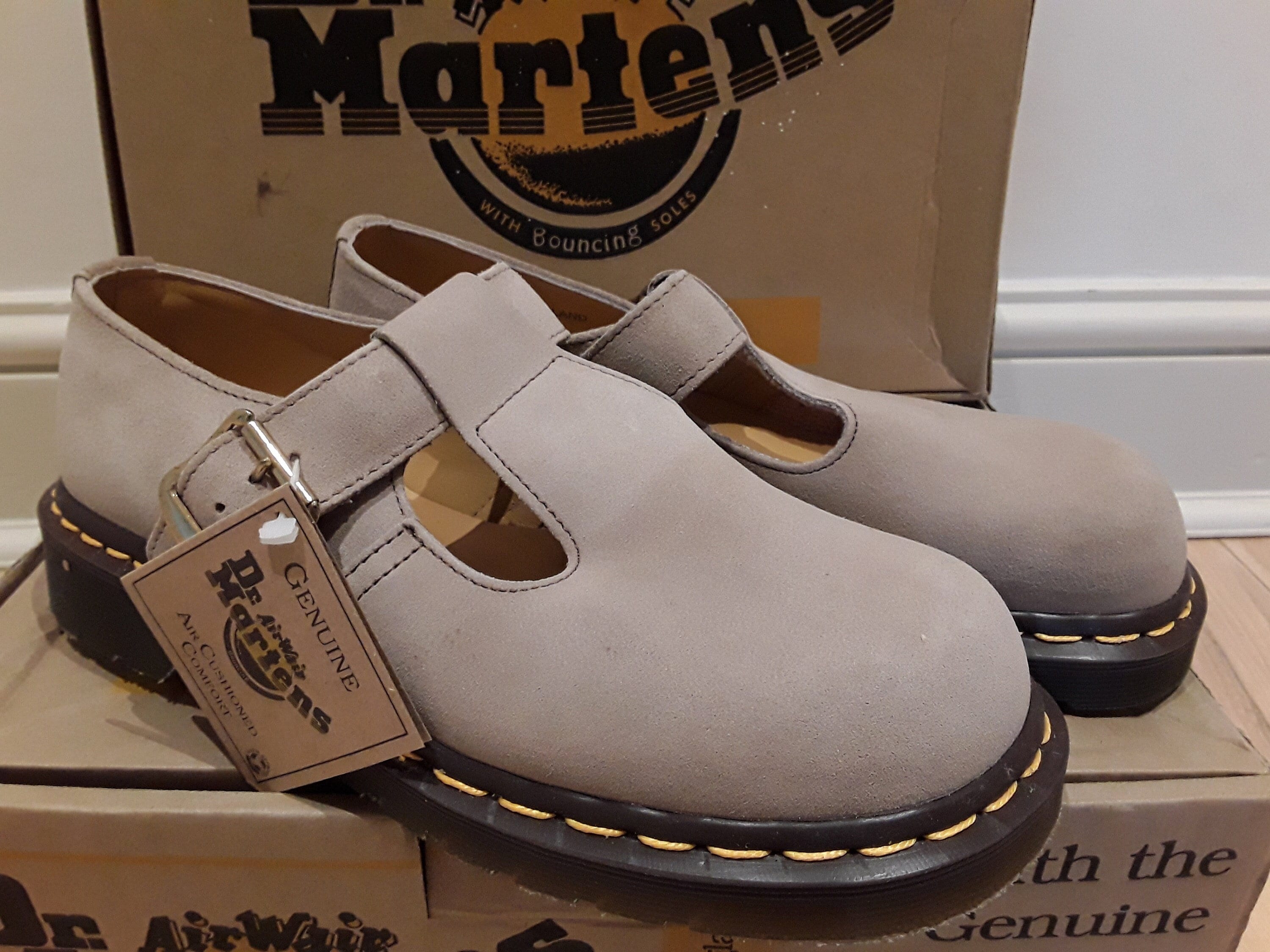 Dr Martens Mary Janes, Size UK 4,6-7, Made in England, T-bar Dr Martens Mary Janes, Size UK 4,6-7, Made in England, T-bar