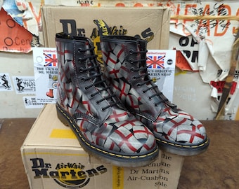 Dr Martens 1460 St George's Flag Made in England Various Sizes