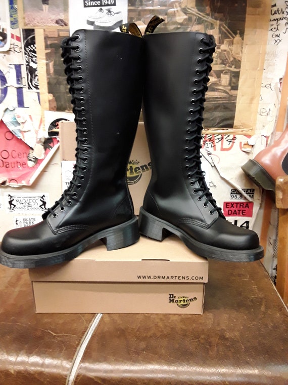 Dr Martens 1420 Jazz Sole Black Size UK6 - Etsy Dr Martens 1420 Jazz Sole Black Size UK6 - Etsy