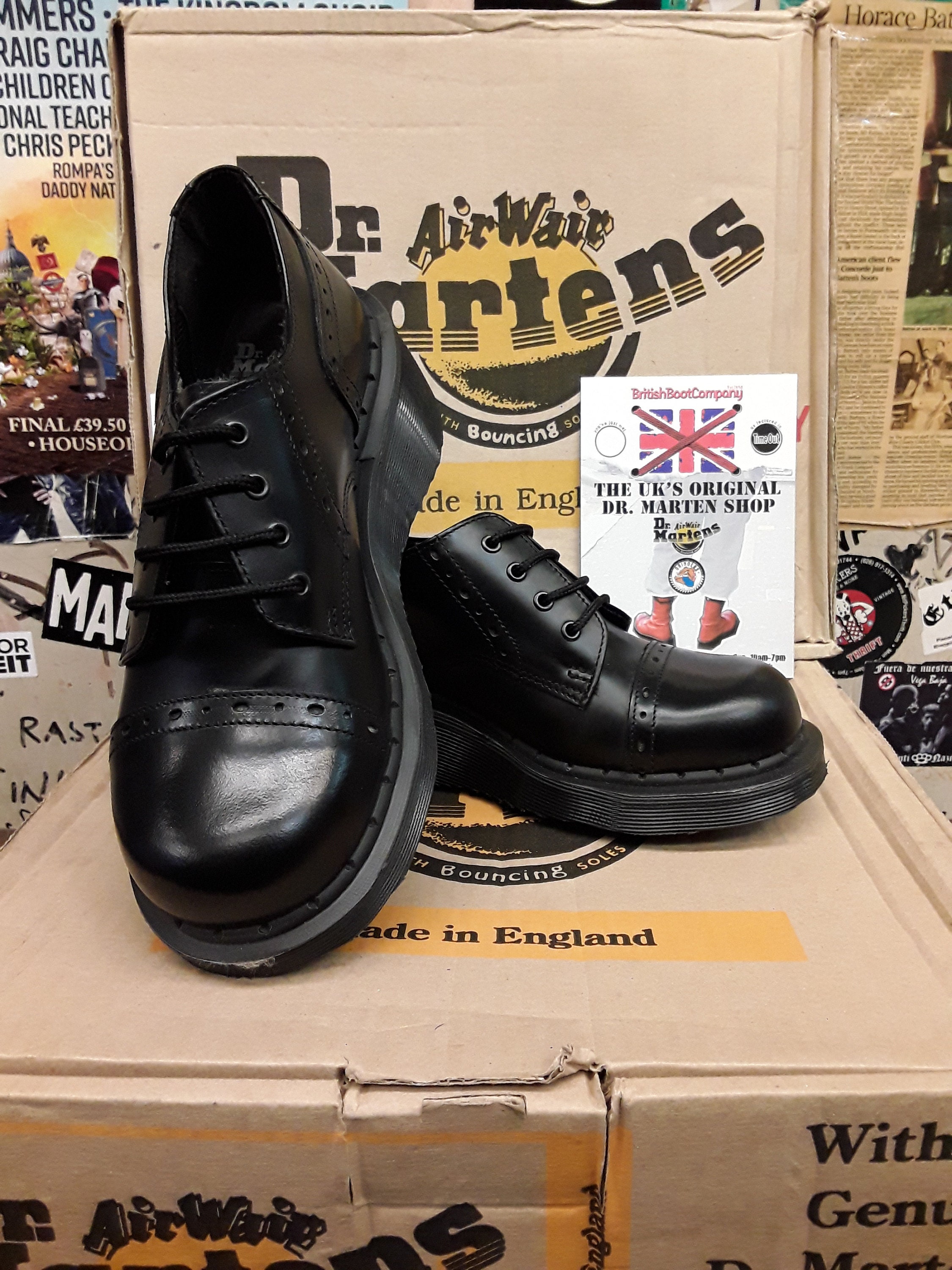 Dr Martens Made in England Plataforma suela vintage cuna zapatos Varios TAMANOS Etsy Mexico