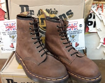 Dr Martens 1460 Dark Brown Nubuck Made in England Size 6