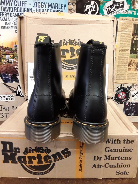 Dr Martens Made in England 7 Hole Industrial Steel Toe Boots - Etsy