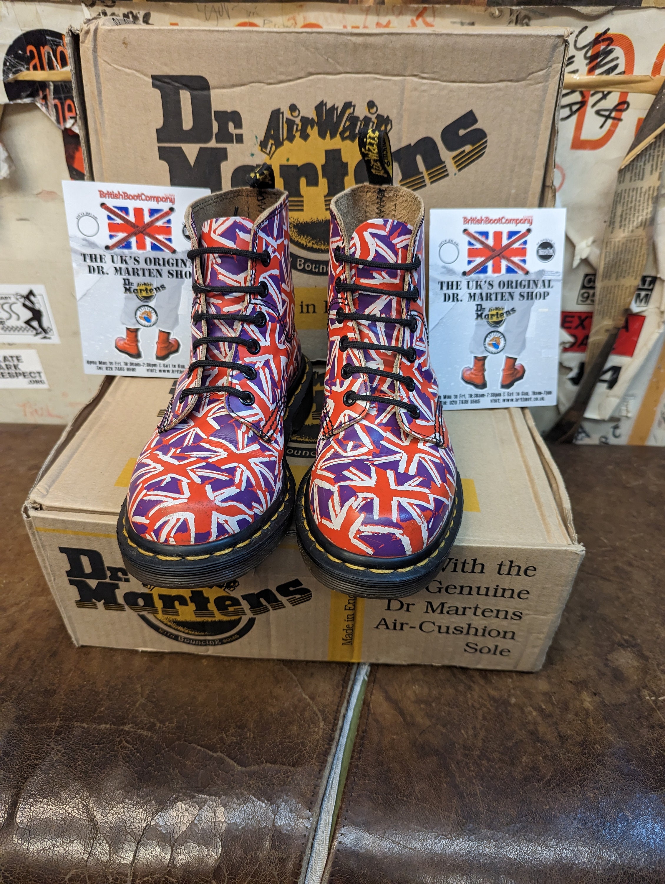 Doc martens union jack boots sales