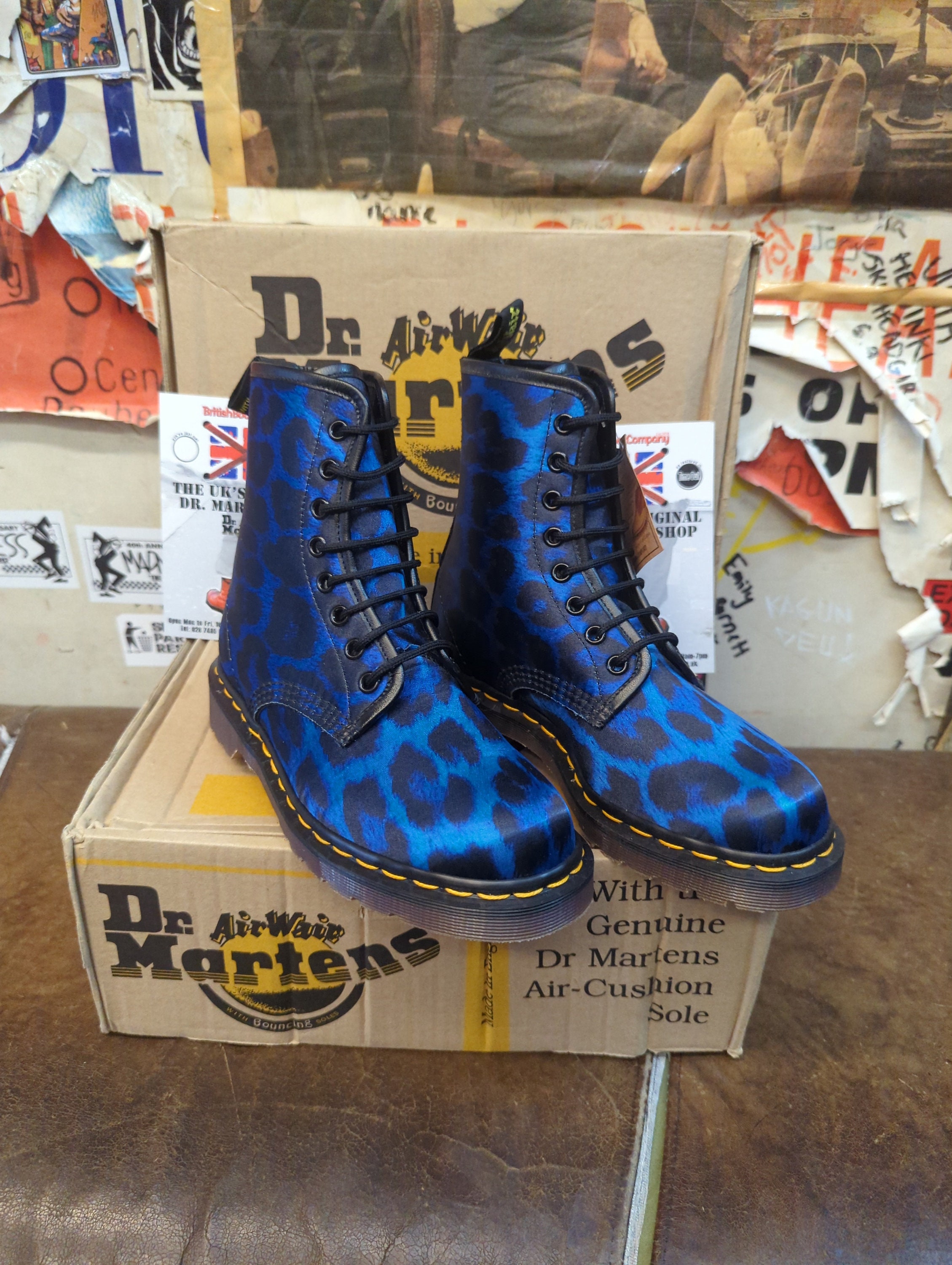 Martens blue cheap
