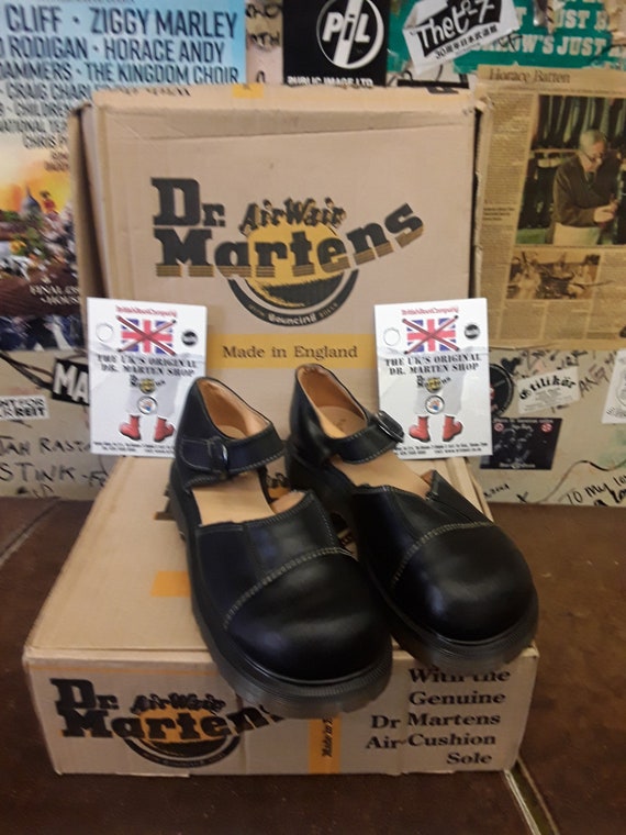 Dr Martens Mary Janes Size UK7 Made in England Vintage 90 s