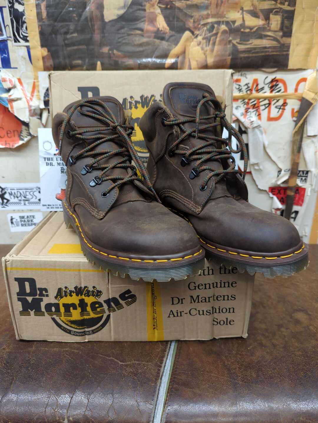 Dr Martens 7734 Gaucho Walking Boot Made in England Size 10 - Etsy