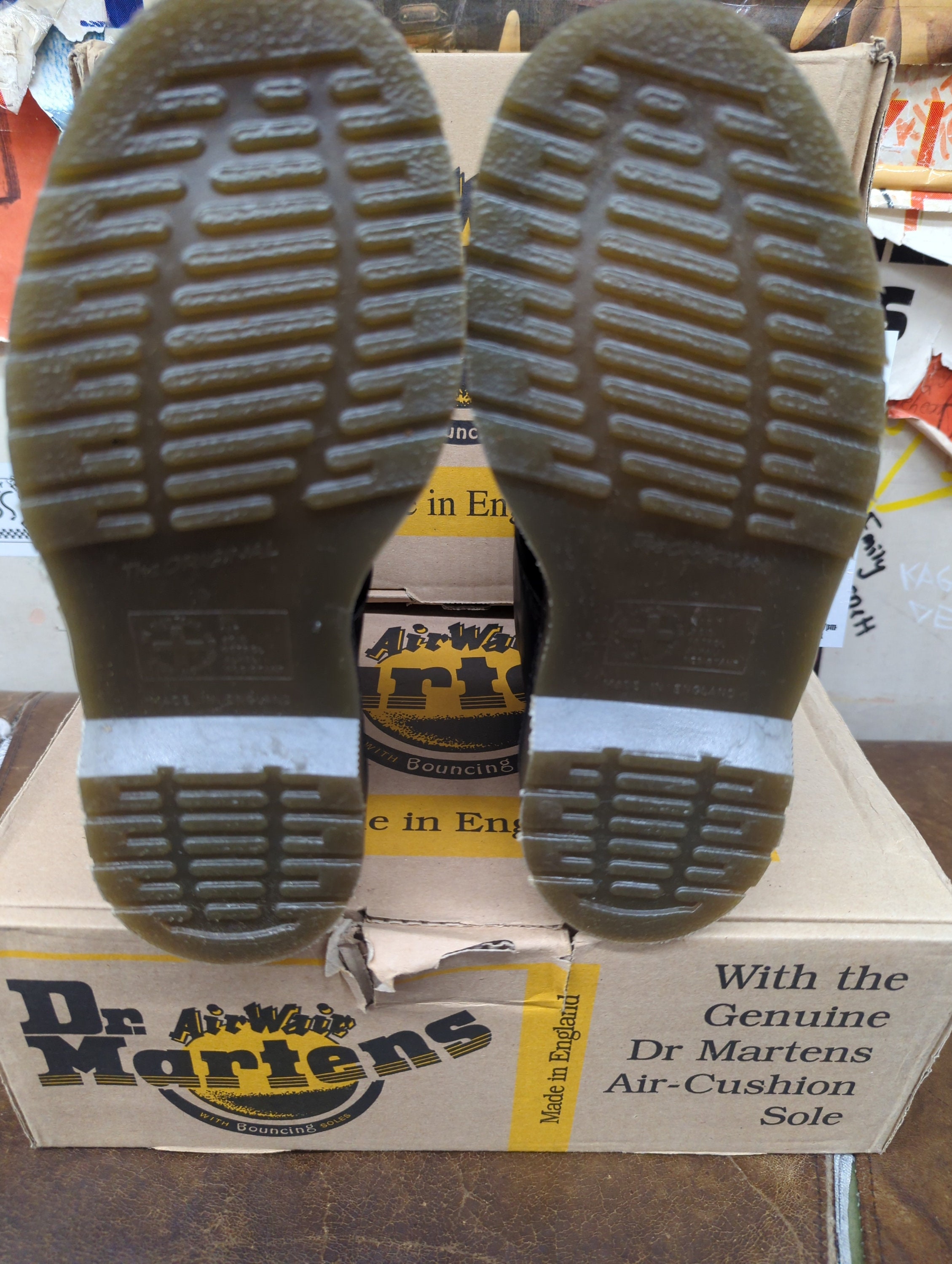 Dr Martens 1460 Navy Slicker Made in England Size 3 - Etsy UK