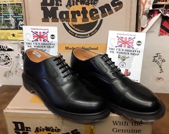 Dr Martens Black Oxford Fabricado en Inglaterra Talla 7