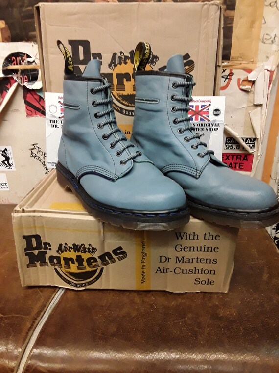 Dr Martens 1460 Forget Me Not Made in England Maat 10 - Etsy Nederland