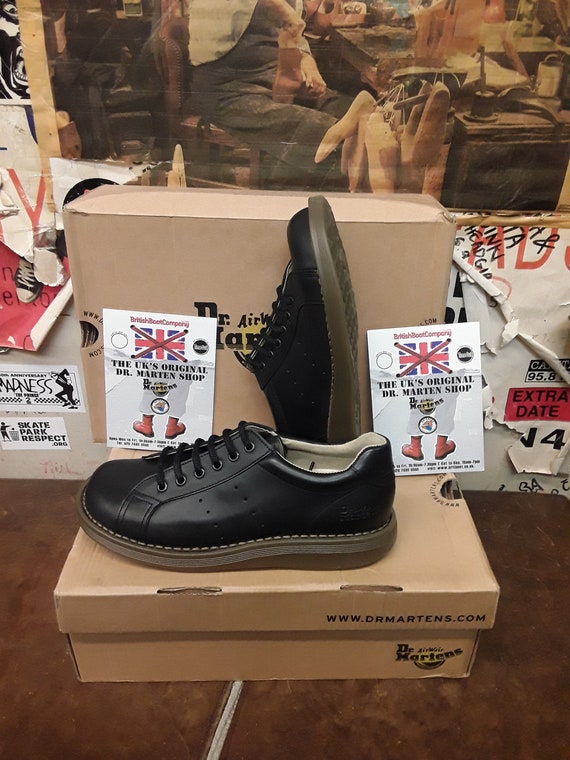 Dr Martens Strong Black Leather, Womens Leather Shoes Dr Martens Strong Black Leather, Womens Leather Shoes