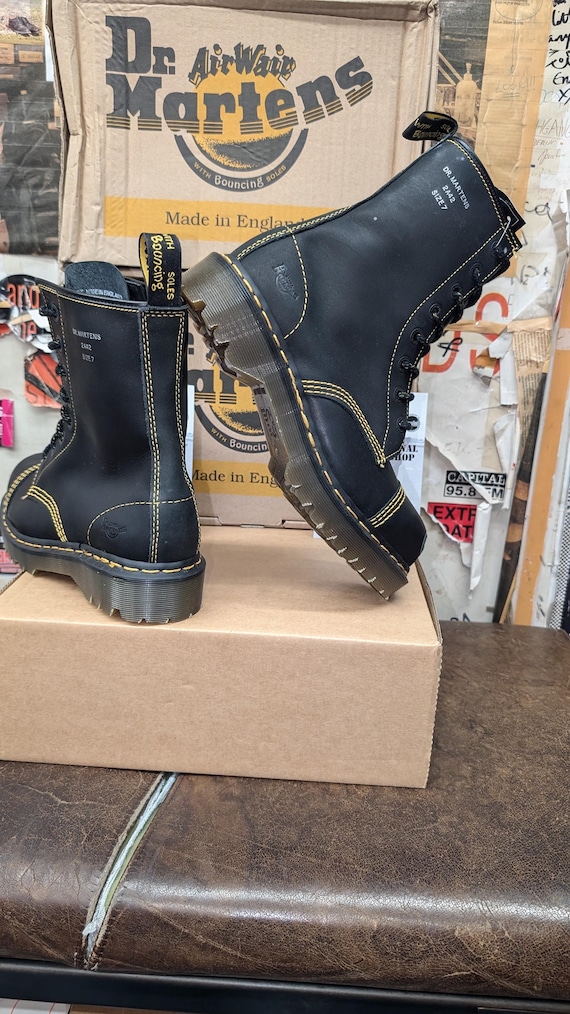 Dr Martens 10ホール　steel toe uk8 Dr. Martens Steel Toe US 8 Men's boots 10-eye 1919 airwair crust