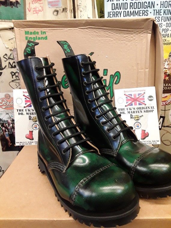 emerald green doc martens