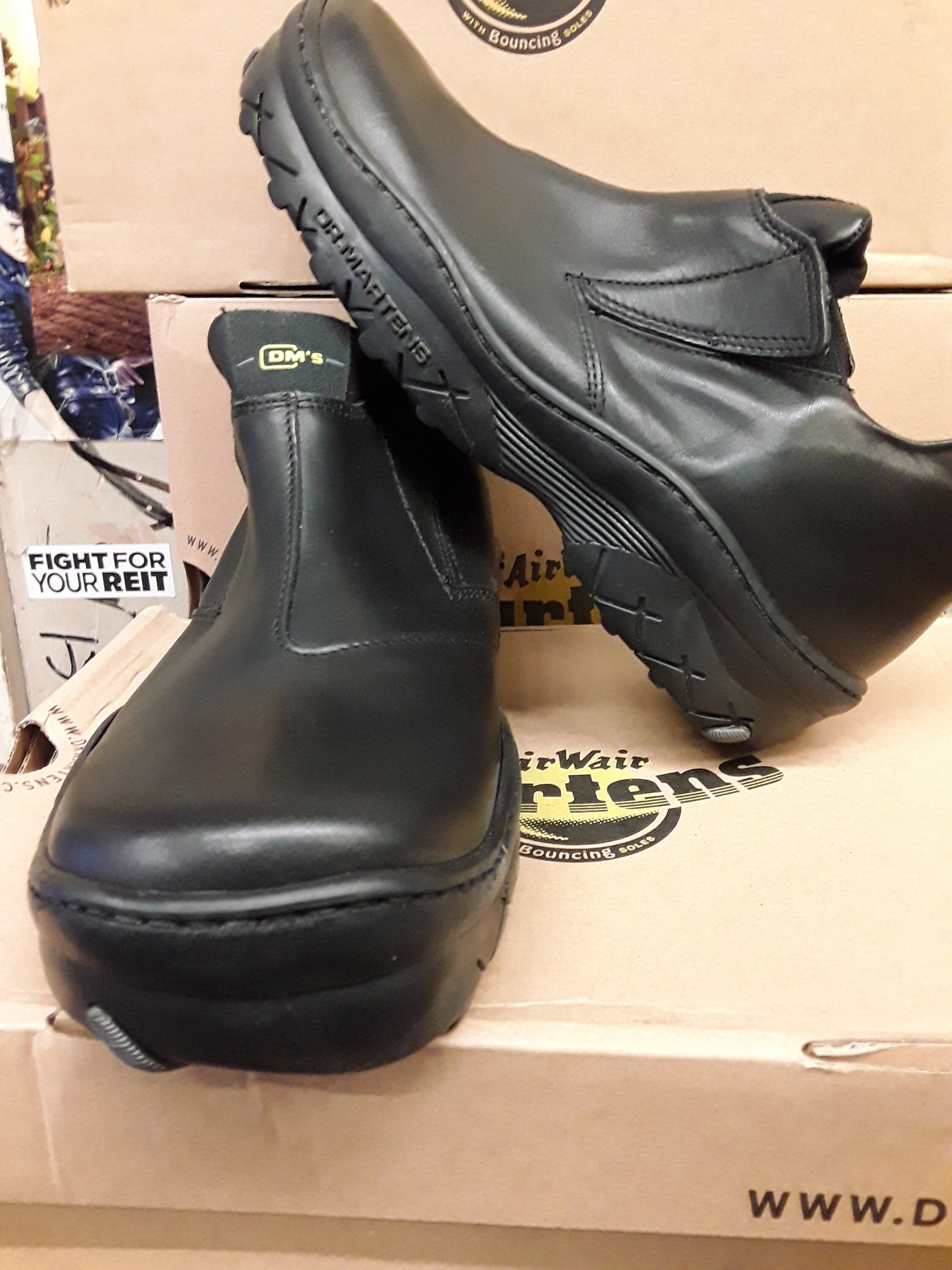 Dr Martens Made in England, Size UK6, Vintage 90's, Black Gusset