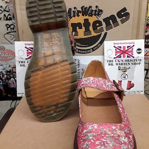 Dr Martens Mary Janes, Floraler Stoff, Limitierte Auflage, Verschiedene Größen Bild 2