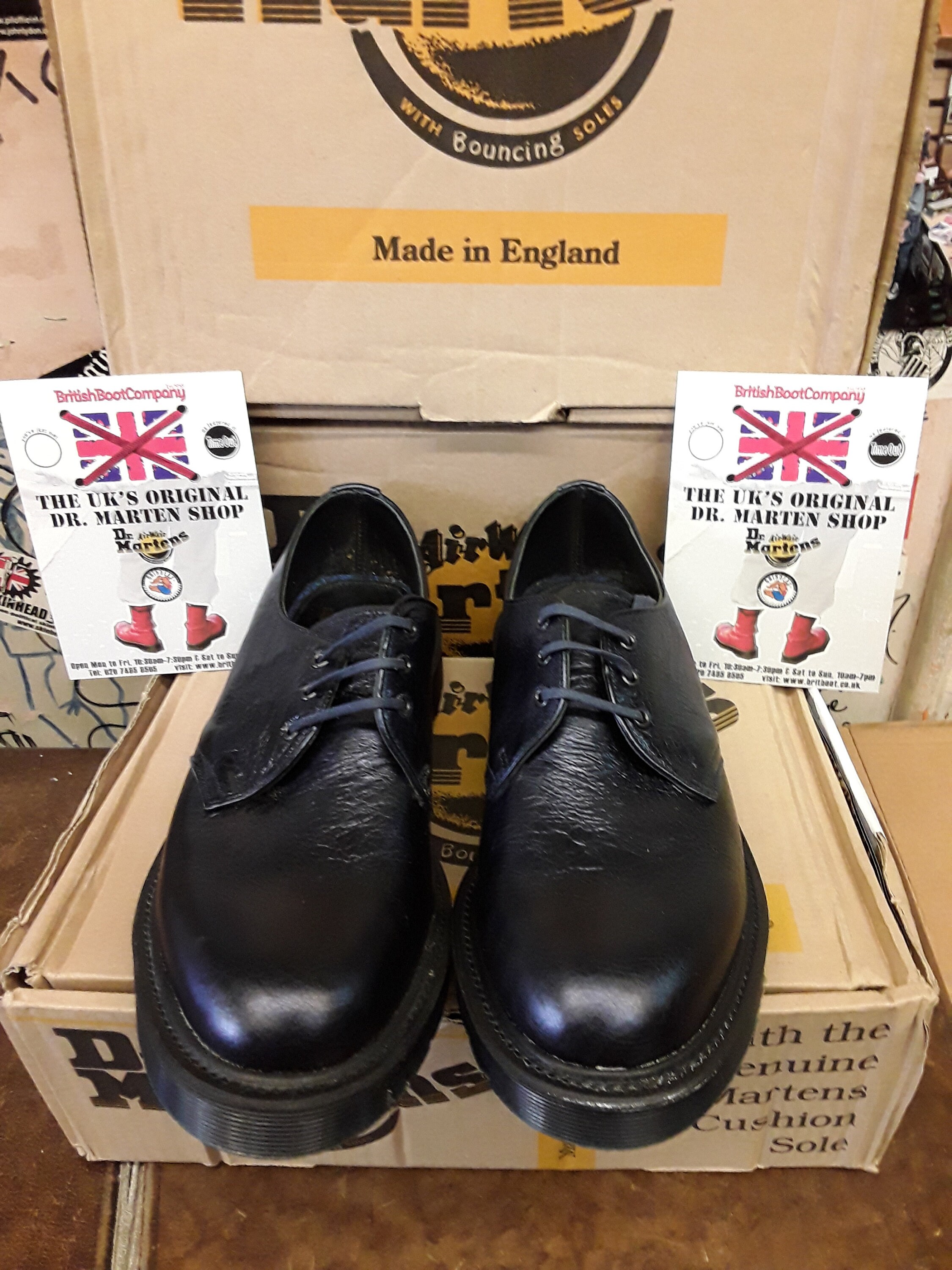 Dr Martens 1461 Made in England Navy Analine Various Sizes - Etsy