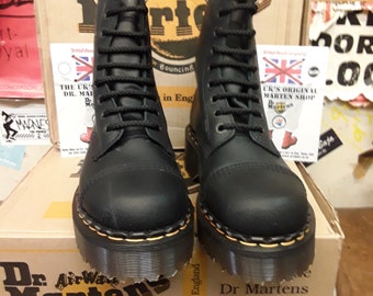 Dr Martens 8265 Black Waxy Made in England Envy Sole Size 5