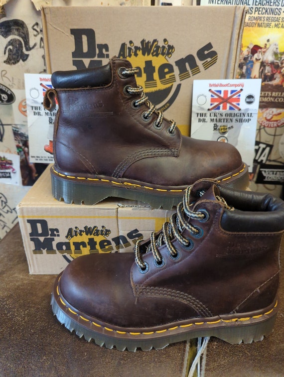 Dr Martens 8339 Bex Dole Brown Waxy Made in England Size 5 Dr Martens 8339 Bex Dole Brown Waxy Made in England Size 5