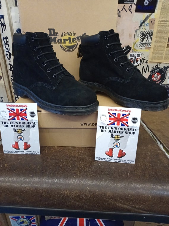 Dr Martens Boots Size UK9 Men's Black Boots - Etsy