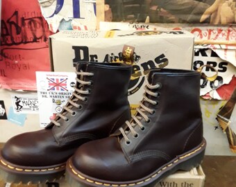 Dr Martens 8338z Bex Made in England Gaucho Harvey Talla 7 Etsy Mexico