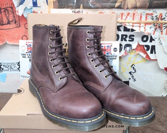 Dr Martens Ladies Brown Leather High Heel Shoes. Size UK6