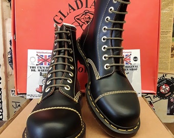 Dr Martens Made in England 'cappers' 8 Eyelet Boots Size 11 - Etsy UK