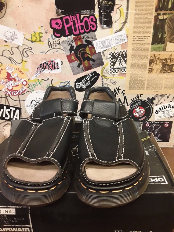 DR Martens Made in England 9064 BLACK sandal SIZE