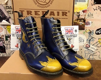 Tredair 8 Hole Made in England Sun,moon and Stars Size 10 - Etsy