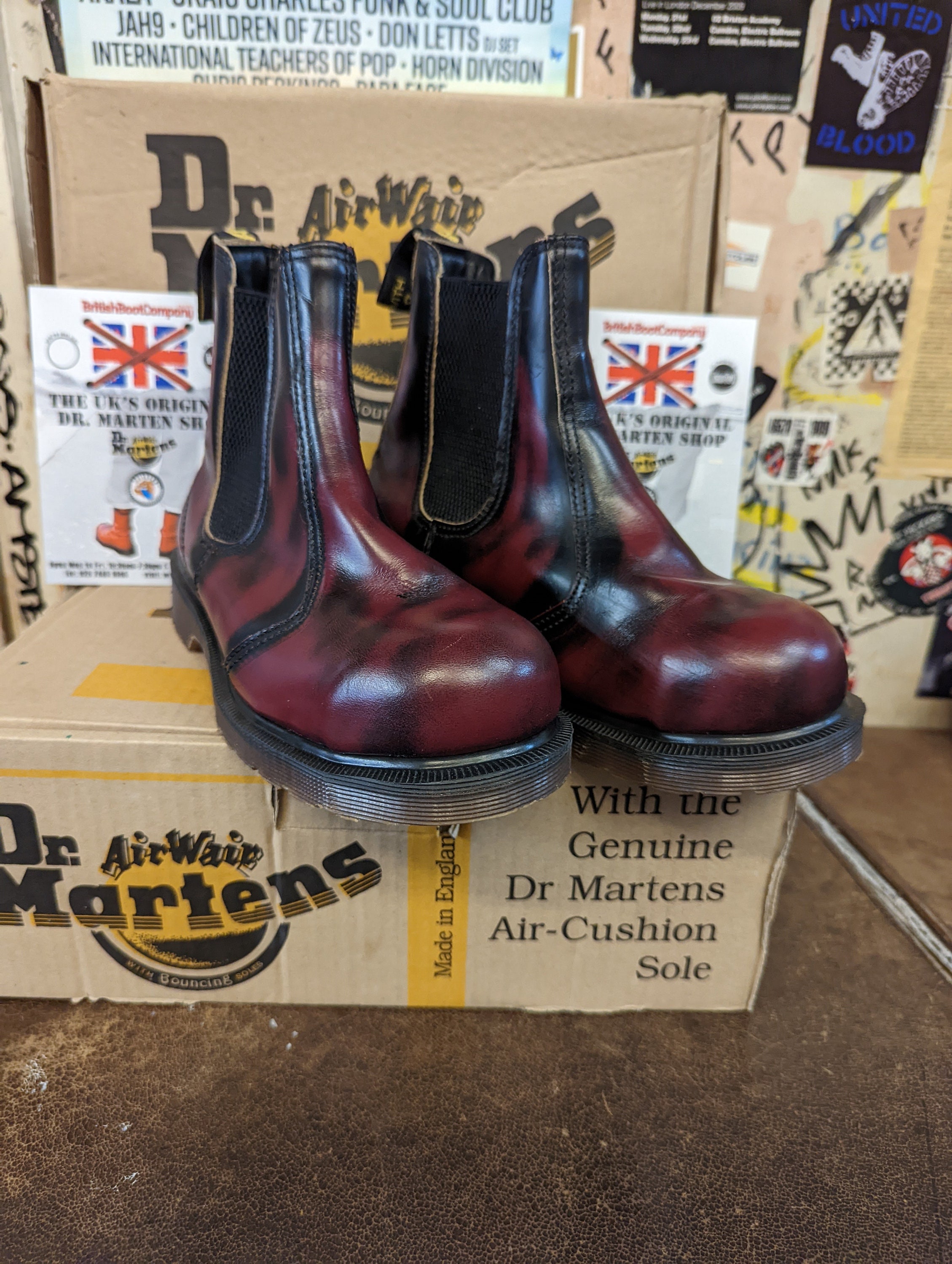 Dr Martens Chelsea Boots/ Size Made in England/ 1976 - Etsy