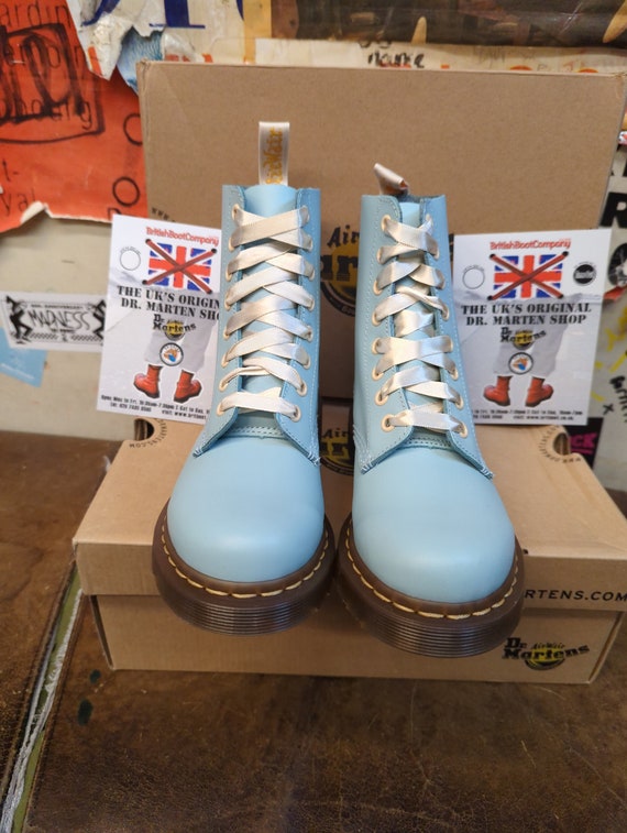Dr Martens Pascal Duck Egg Size 3 Etsy Sweden