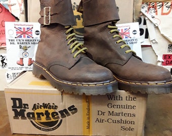 Dr Martens 8005 Brown Mountain Bear 10 Hole Made in England Size 7