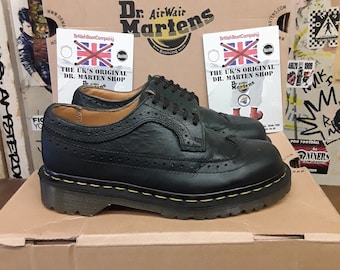 Dr Martens 3989 Black Greasy - Etsy UK