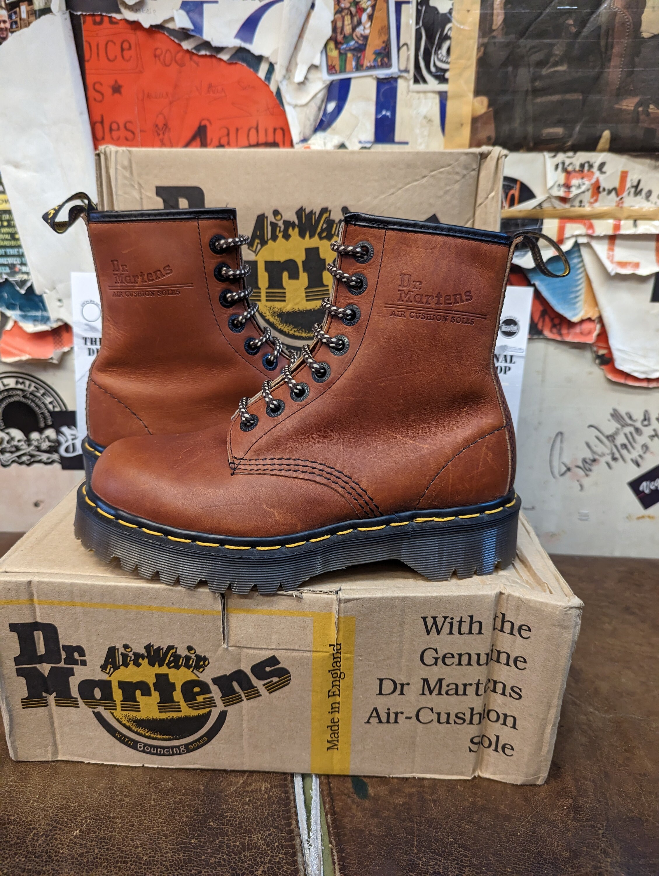 Dr.Martens 6ホール　UK6 Dr.Martens（ドクターマーチン） ブーツ ALDERSTONE 6 ホール ブーツ