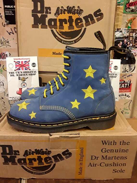 Dr Martens Made in England 1460 starry Night Size 6 Etsy UK