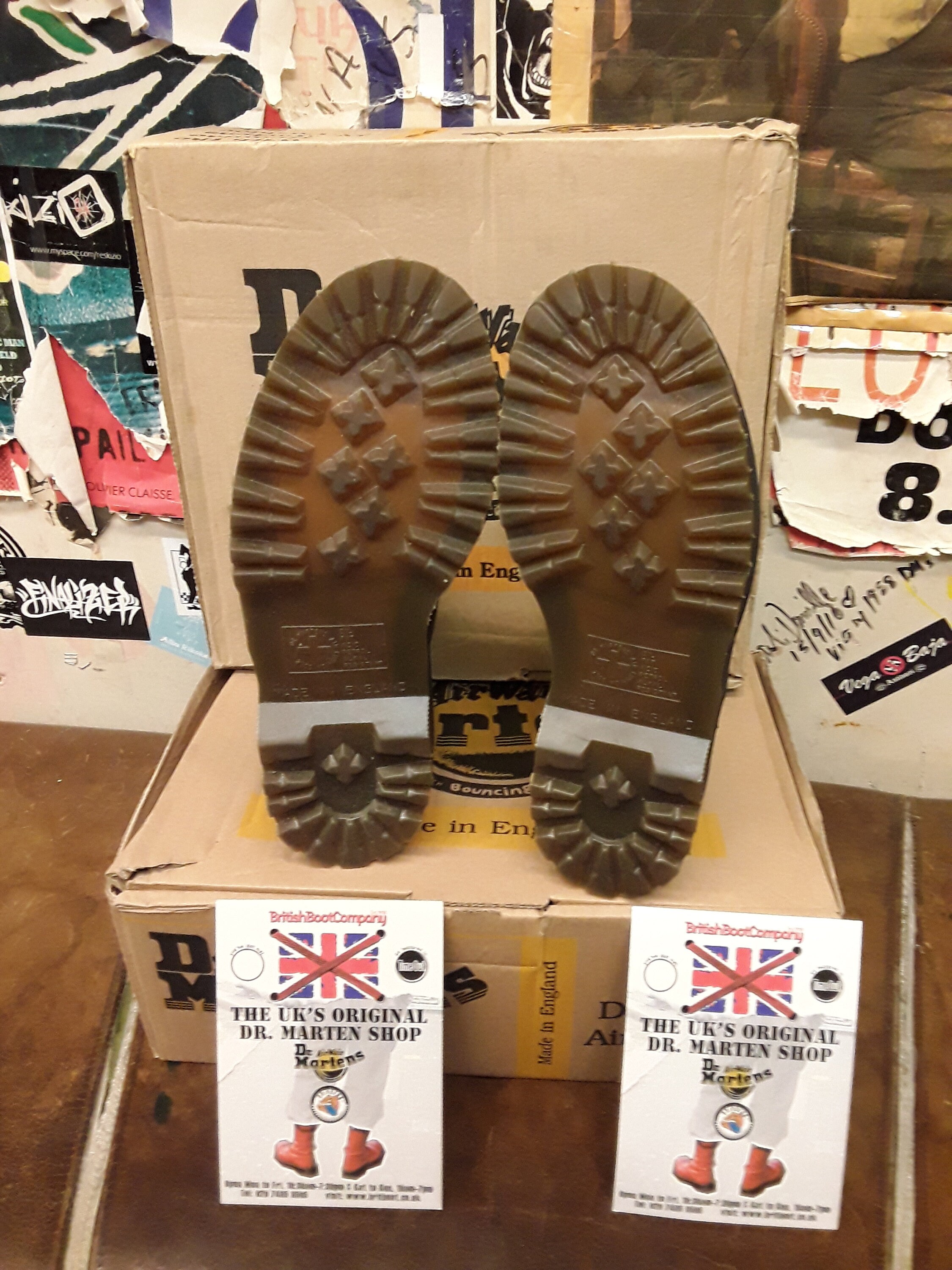 ドクターマーチン 939 ブラック ワキシー イングランド製 6ホール 各種 