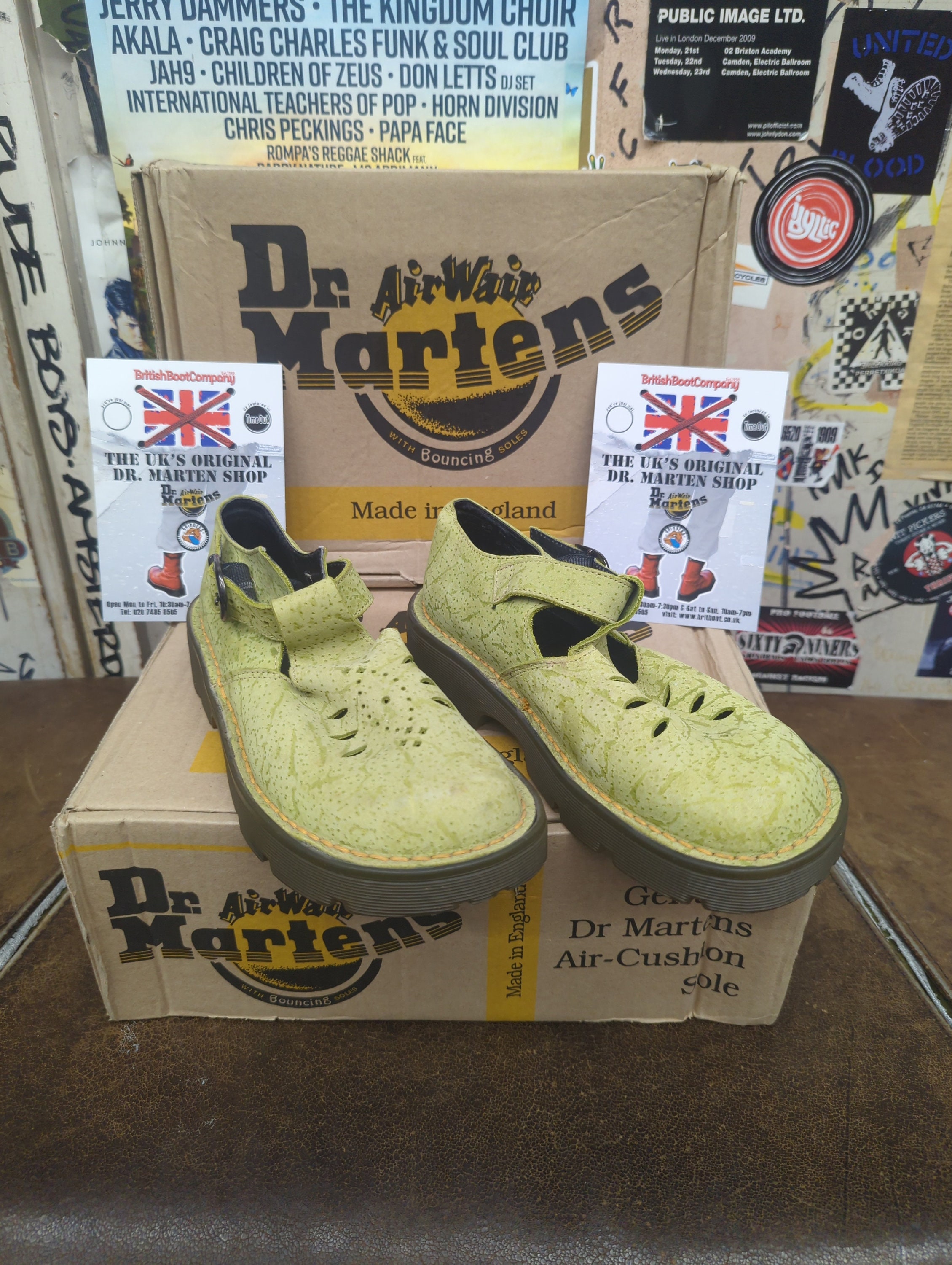 Dr Martens 8610 Lime Nubuck Made in England Mary Jane Size 4 - Etsy UK