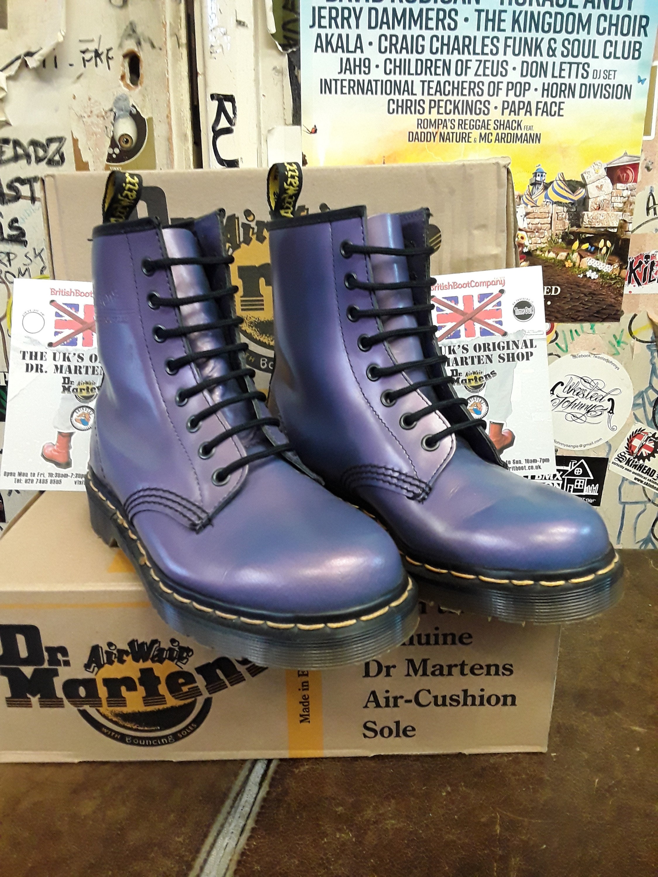 Dr martens lavender hotsell