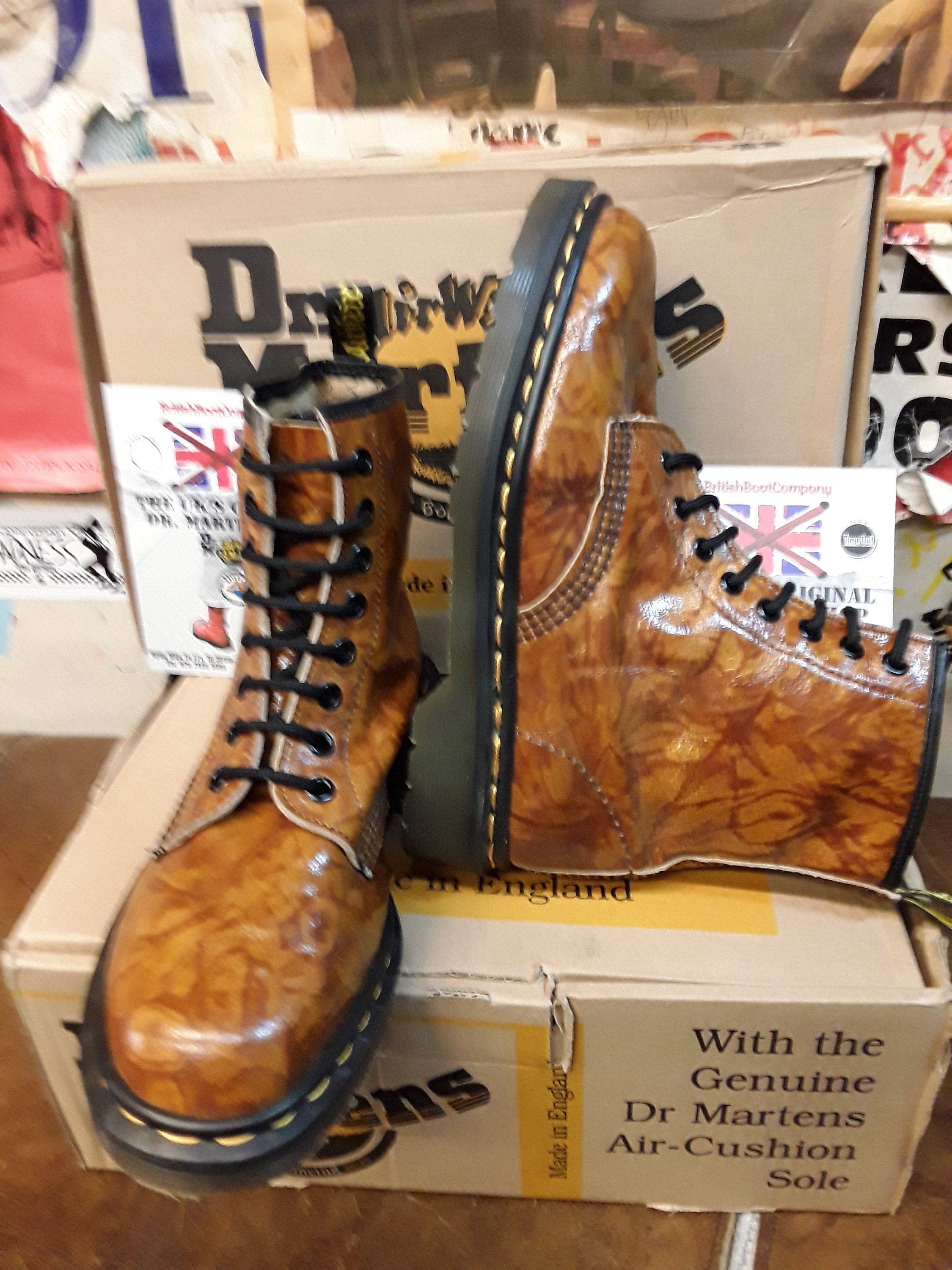 Dr martens cheap crocodile boots