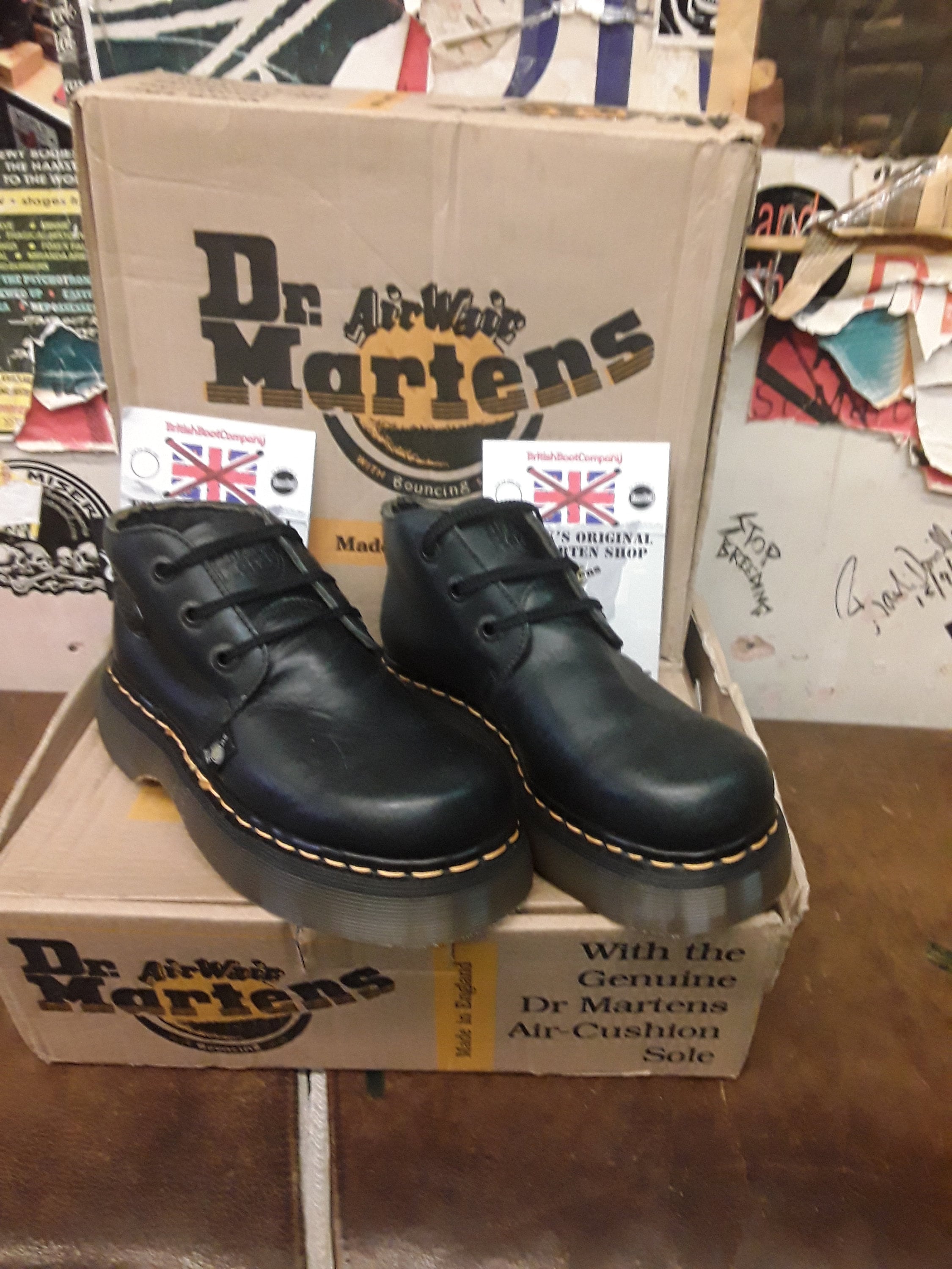 Dr Martens 8352 Made in England Black Size 4 | Etsy Dr Martens 8352 Made in England Black Size 4 | Etsy
