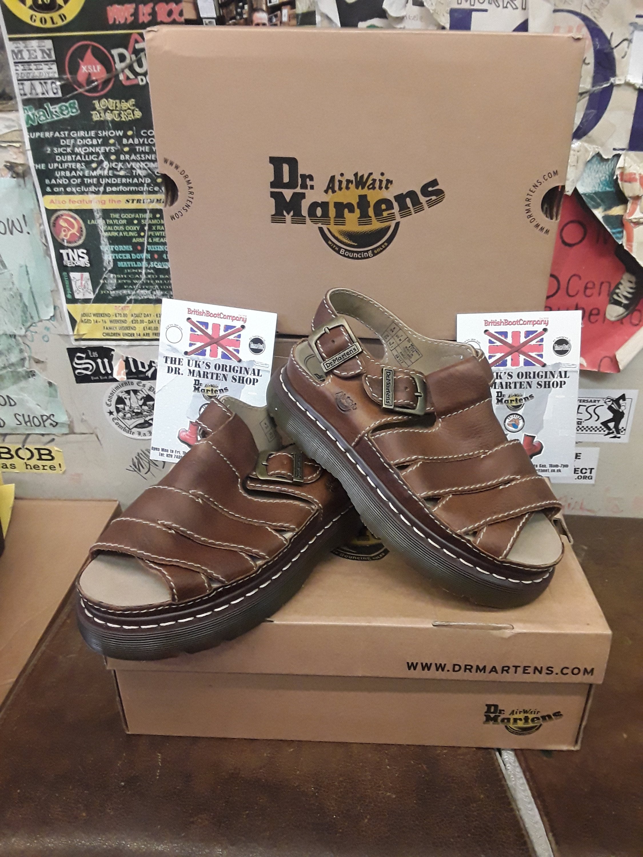 Dr Martens 8330 Dune Peanut Sandal 