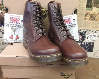 Dr Martens Brown Butteo Pascal 8 Hole 