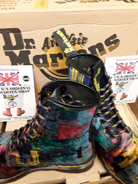 doc martens arc en ciel